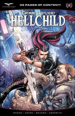 Grimm Spotlight: Hellchild issue nn-B Harvey Tolibao Cover