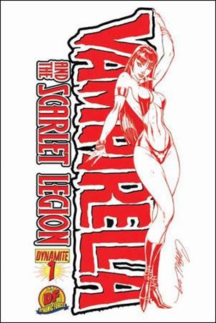 Vampirella and the Scarlet Legion issue 1-G Dynamic Forces J. Scott Campbell Red Cover 1/1000