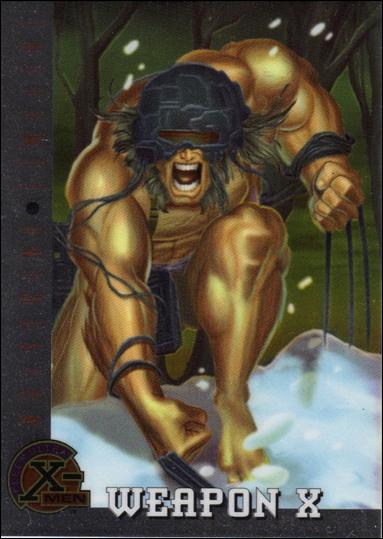 1996 Fleer Ultra X-Men All Chromium (Base Set) card 82 Weapon X