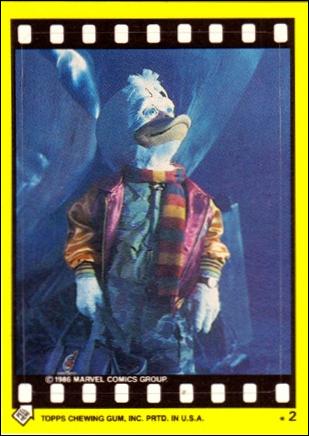 Howard the Duck (Movie) (Sticker Subset) card 2