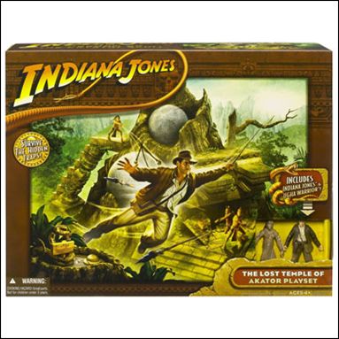 Indiana Jones "Lost Temple of Akator" Playset figure 1 The Lost Temple of Akator