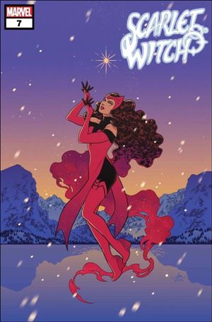 Scarlet Witch (2024) issue 7-B Audrey Mok Winter Holiday Cover