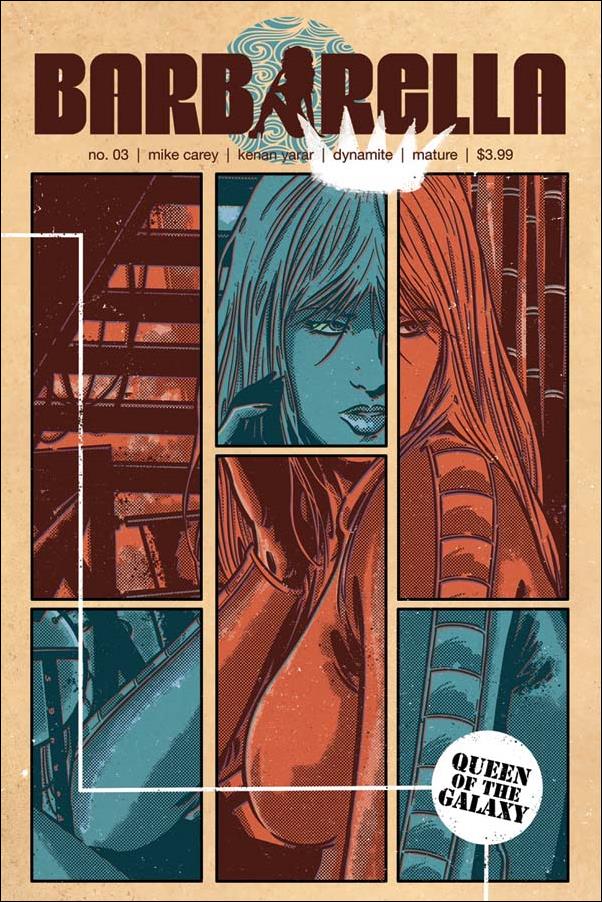 Barbarella (2017) issue 3-B Jorge Fornes Cover
