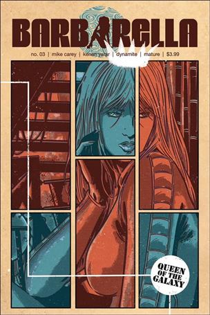 Barbarella (2017) issue 3-B Jorge Fornes Cover