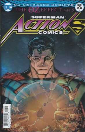 Action Comics (1938) issue 989 Nick Bradshaw Lenticular Cover