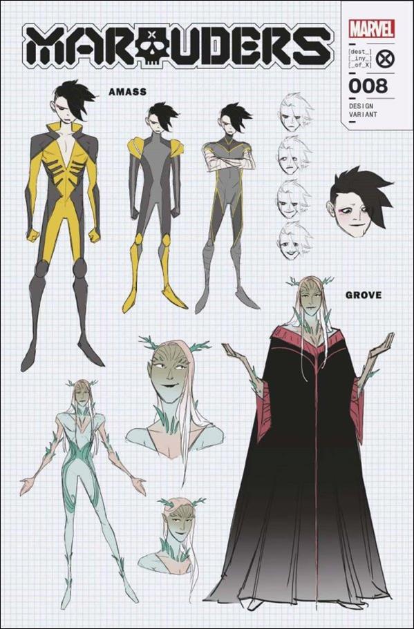 Marauders (2022) issue 8-C Eleonora Carlini 1:10 Design Cover
