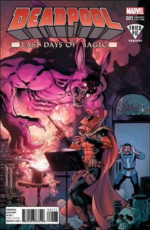 Deadpool: Last Days of Magic  issue 1-D Reilly Brown Fried Pie Cover
