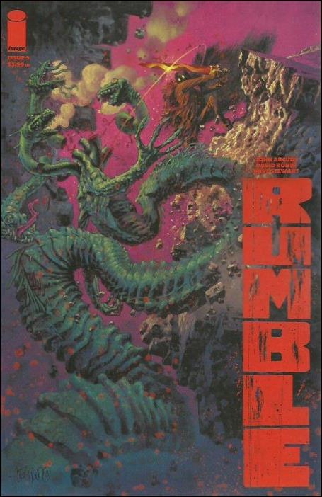 Rumble (2017) issue 9-B Duncan Fegredo Cover
