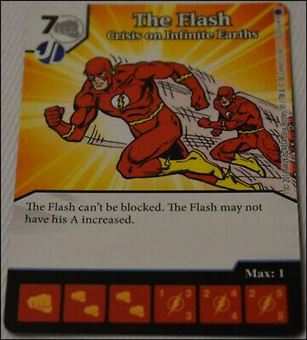DC Comics Dice Masters Justice League  card DC2016 4 The Flash: Crisis on Infinite Earths