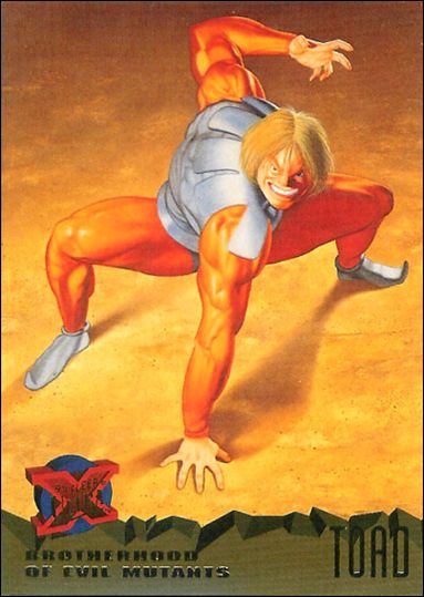 1995 Fleer Ultra X-Men (Base Set) card 62 Toad