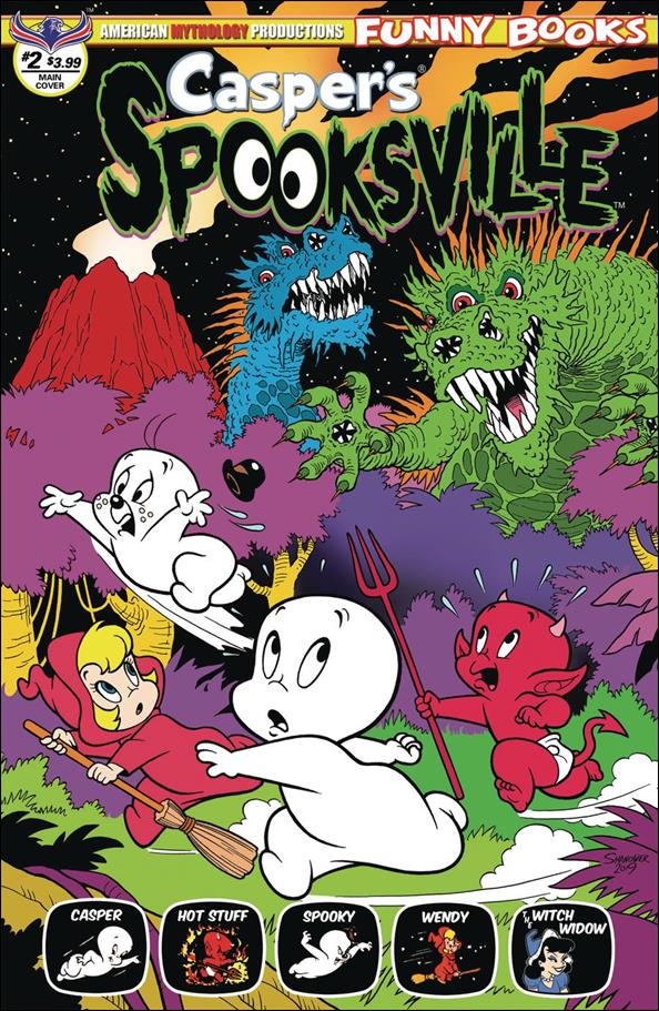Casper's Spooksville issue 2 Eric Shanower Cover