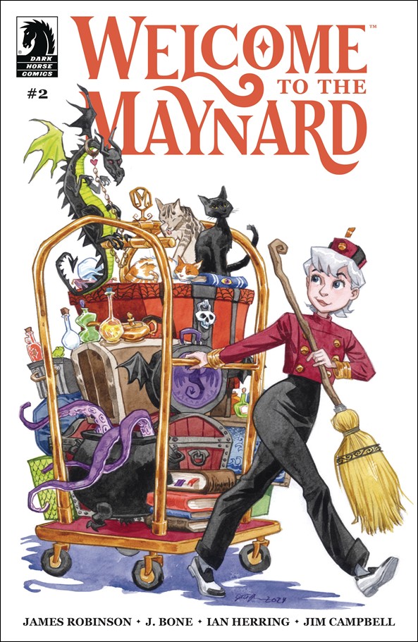 Welcome to the Maynard issue 2-B Cover by Jill Thompson