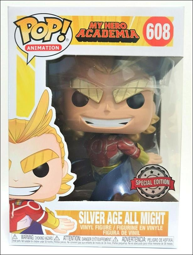 POP! Animation figure 608 Silver Age All Might