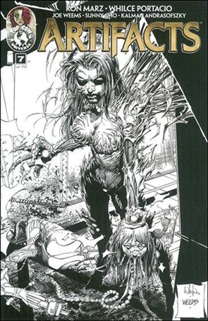 Artifacts (2010) issue 7-C Whilce Portacio 1:50 B&W Cover