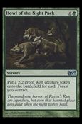 Magic the Gathering: 2010 Core Set (Base Set) card 187 Howl of the Night Pack