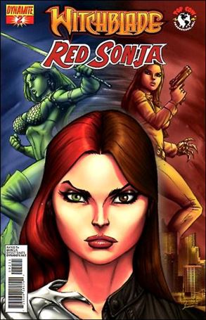 Witchblade/Red Sonja issue 2 Ale Garza Standard Cover