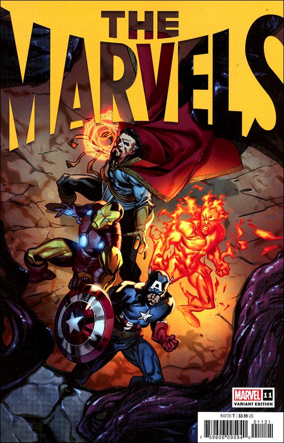 Marvels (2021) issue 11-B Francesco Manna 1:25 Cover