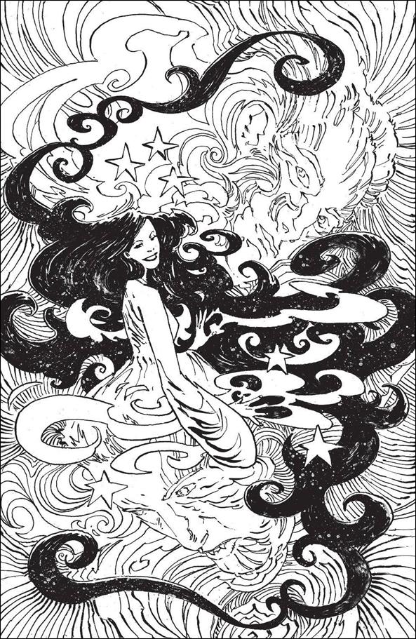Angel + Spike issue 16-D Christopher Mitten 1:20 Black & White Virgin Cover