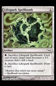 Magic the Gathering: Mirrodin (Base Set) card 197 Lifespark Spellbomb