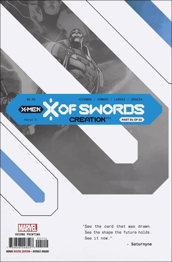 X of Swords: Creation issue 1-H Pepe Larraz Cover (2nd Printing)