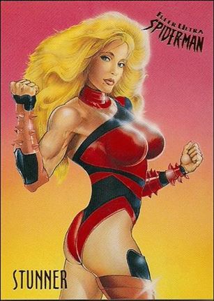 Fleer Ultra Spider-Man (Base Set) card 56 Stunner