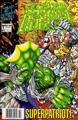 Savage Dragon (1992) issue 2-B Newsstand Edition