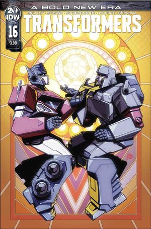 Transformers (2019) issue 16 Corin Howell Cover