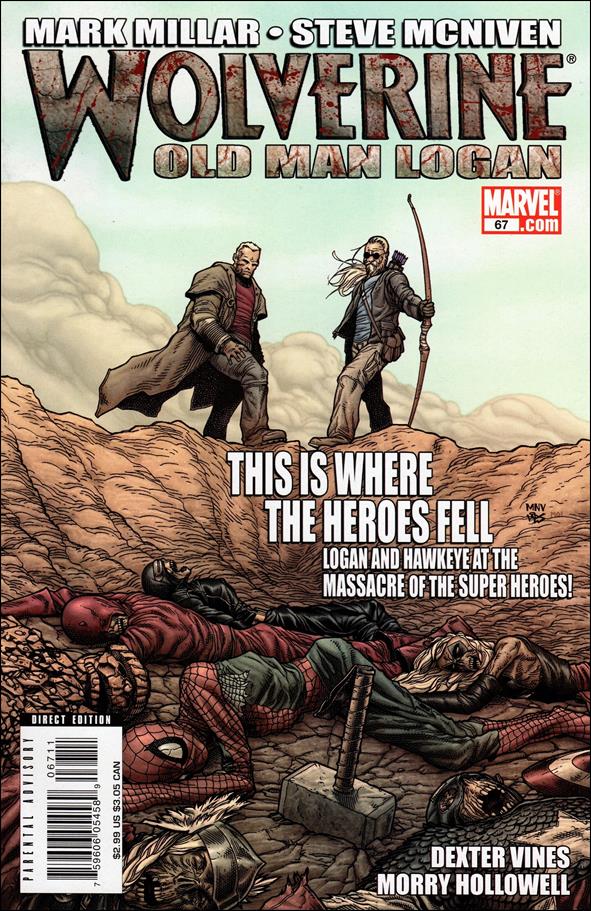 Wolverine (2003)  issue 67 Steve McNiven Standard Cover
