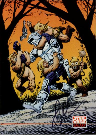 Star Wars Galaxy: Series 4 (Autograph Subset) card 266 Jim Starlin