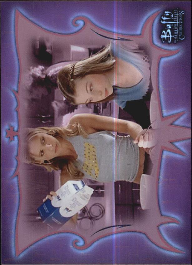 Buffy the Vampire Slayer: Connections (Base Set) card 68 Dawn + Buffy: Central Connection