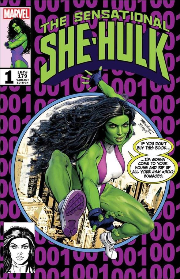 Sensational She-Hulk (2023) issue 1-P Mike Mayhew Studio Cover