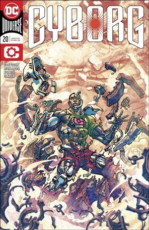 Cyborg (2016) issue 20-B Carlos D'Anda Cover