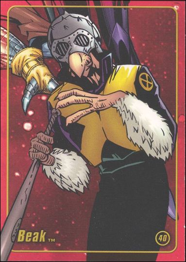 Marvel Heroes Figure Factory: Series 2 (Base Set) card 40 Beak