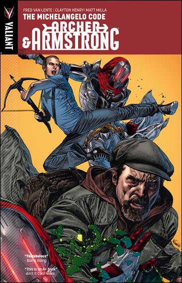 Archer & Armstrong issue 1 The Michelangelo Code