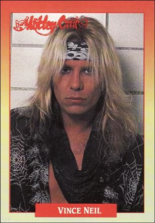 Rock Cards (Base Set) card 129 Vince Neil