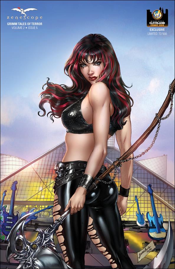 Grimm Tales of Terror Volume 2  issue 5-D Jose Luis Wizard World Cleveland Cover 1/500