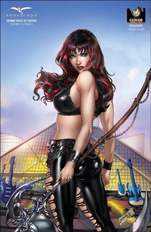 Grimm Tales of Terror Volume 2  issue 5-D Jose Luis Wizard World Cleveland Cover 1/500