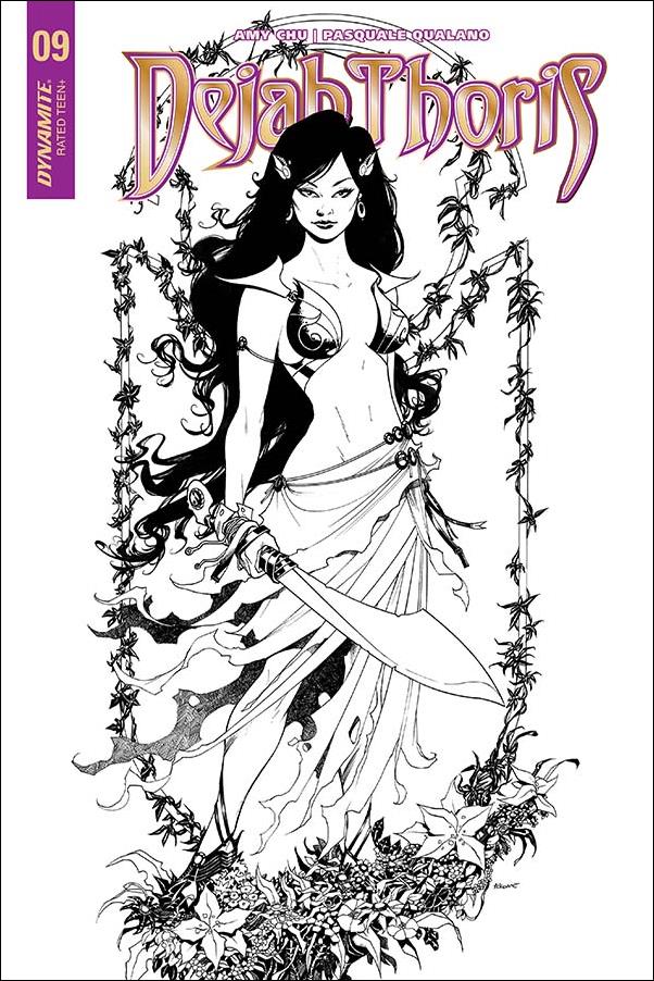Dejah Thoris (2018) issue 9-E Mike McKone 1:20 Black & White Cover