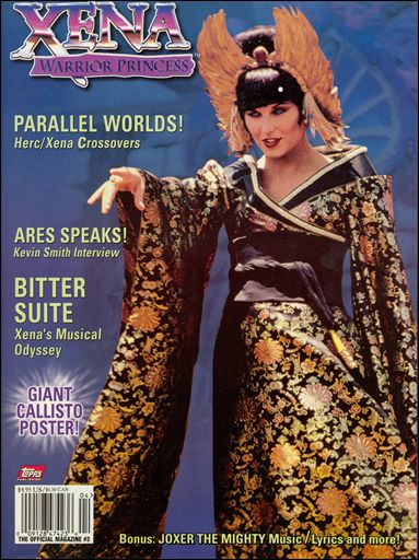 Xena: Warrior Princess Magazine issue 3 Xena "Solo" Cover