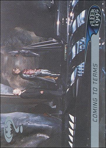Batman Forever (Retail Base Set) card 110 Coming to Terms