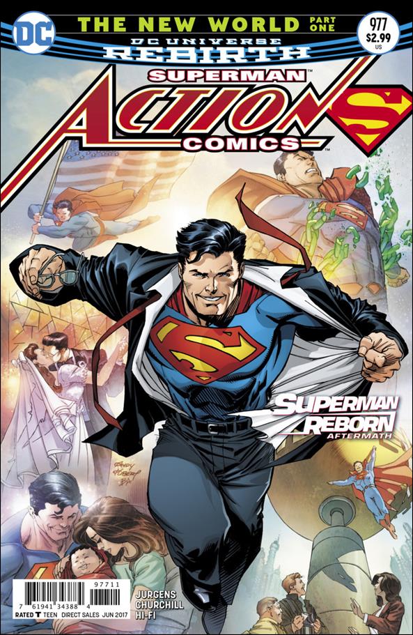 Action Comics (1938) issue 977 Andy Kubert Cover