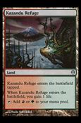 Magic the Gathering: Archenemy (Base Set) card 126 Kazandu Refuge