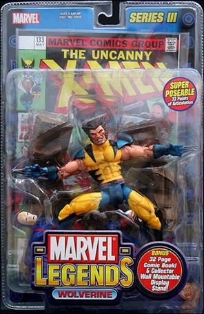 Marvel Legends (Series 3) figure 6 Wolverine (Unmasked - Series 3 Package)