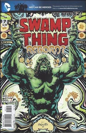 Swamp Thing (2011) issue 7 Standard Cover