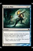 Magic the Gathering: Shadowmoor (Base Set) card 155 Turn to Mist