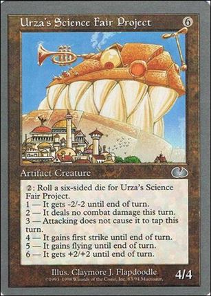 Magic the Gathering: Unglued (Base Set) card 83 Urza's Science Fair Project