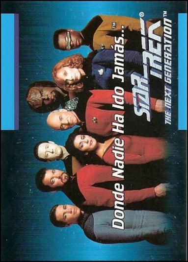 Star Trek: The Next Generation - Inaugural Edition (Bonus/Language Subset) card 01B Spanish