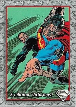 Return of Superman (Base Set) card 85 Eradicator Victorious!