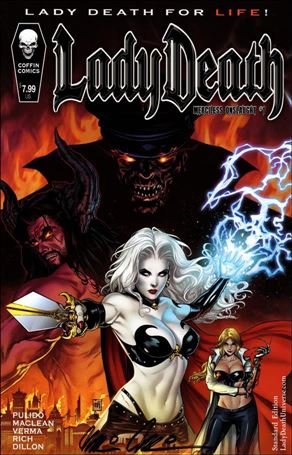 Lady Death: Merciless Onslaught issue 1-B Mike Krome Cover
