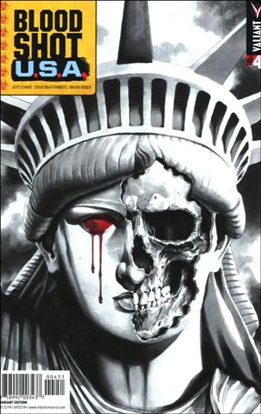 Bloodshot U.S.A. issue 4-E Mico Suayan 1:50 Cover